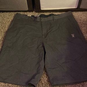 Volcom mens shorts modern stretch gray